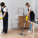 Difference between hiring professionals and doing cleaning in house
